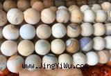 LSBS118 15 inches 18mm round agate gemstone beads wholesale