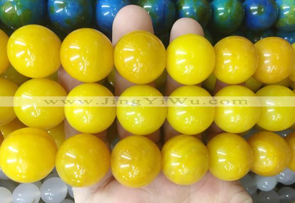 LSBS121 15 inches 20mm round agate gemstone beads wholesale