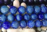 LSBS122 15 inches 20mm round agate gemstone beads wholesale