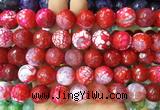 LSBS138 15 inches 16mm faceted round agate gemstone beads wholesale