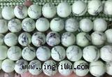 LSBS165 15 inches 18mm round Lemon turquoise beads wholesale LSBS165 15 inches 18mm round Lemon turquoise beads wholesale