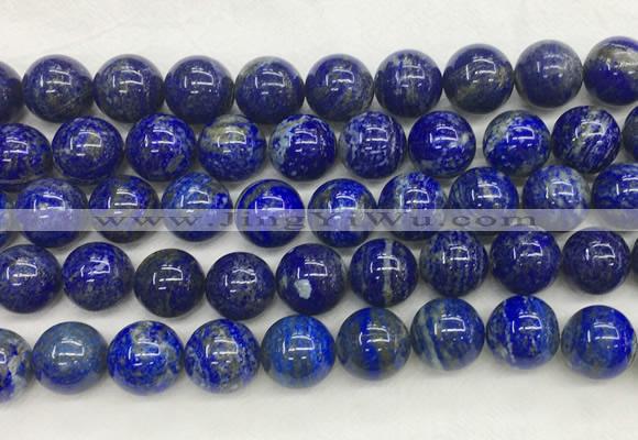 LSBS171 15 inches 16mm round lapis lazuli gemstone beads wholesale