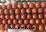 LSBS193 15 inches 16mm round red jasper gemstone beads wholesale