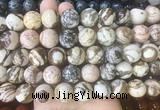 LSBS210 15 inches 16mm round australian zebra jasper gemstone beads wholesale LSBS210 15 inches 16mm round australian zebra jasper gemstone beads wholesale