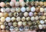 LSBS229 15 inches 14mm round ocean jasper gemstone beads wholesale