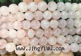 LSBS238 15 inches 14mm round rose quartz gemstone beads wholesale
