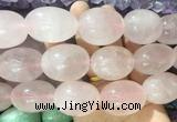 LSBS251 7.5 inches 22*30mm - 25*35mm nuggets rose quartz gemstone beads wholesale LSBS251 7.5 inches 22*30mm - 25*35mm nuggets rose quartz gemstone beads wholesale