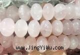 LSBS255 15 inches 20*28mm - 22*30mm rondelle rose quartz gemstone beads wholesale LSBS255 15 inches 20*28mm - 22*30mm rondelle rose quartz gemstone beads wholesale