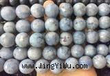 LSBS321 15 inches 18mm faceted round blue angel skin gemstone beads wholesale LSBS321 15 inches 18mm faceted round blue angel skin gemstone beads wholesale
