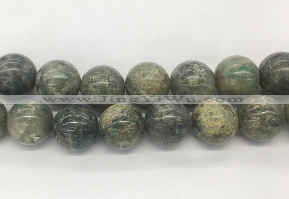 LSBS332 15 inches 25mm round Africa stone gemstone beads wholesale
