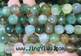 LSBS395 15 inches 14mm faceted round dragon veins agate gemstone beads wholesale LSBS395 15 inches 14mm faceted round dragon veins agate gemstone beads wholesale