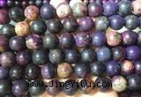 LSBS400 15 inches 14mm round imitation sugilite gemstone beads wholesale