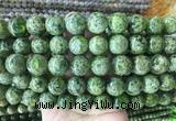 LSBS406 15 inches 16mm round peridot gemstone beads wholesale