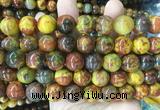 LSBS407 15 inches 16mm round colorful pietersite gemstone beads wholesale LSBS407 15 inches 16mm round colorful pietersite gemstone beads wholesale