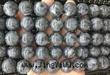 LSBS409 15 inches 18mm round black labradorite gemstone beads wholesale