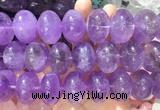 LSBS415 15 inches 20*28mm - 22*30mm rondelle lavender amethyst beads wholesale