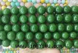 LSBS496 15 inches 16mm round candy jade gemstone beads wholesale