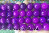 LSBS509 15 inches 18mm round candy jade gemstone beads wholesale