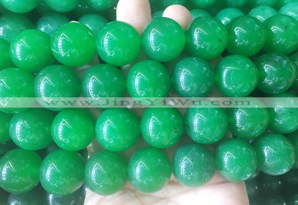 LSBS524 15 inches 20mm round malaysian jade gemstone beads wholesale