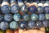 LSBS596 15 inches 20mm faceted round agate gemstone beads wholesale LSBS596 15 inches 20mm faceted round agate gemstone beads wholesale
