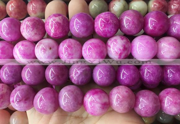 LSBS627 15 inches 18mm round malaysian jade gemstone beads wholesale