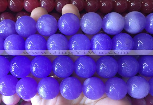 LSBS632 15 inches 18mm round malaysian jade gemstone beads wholesale