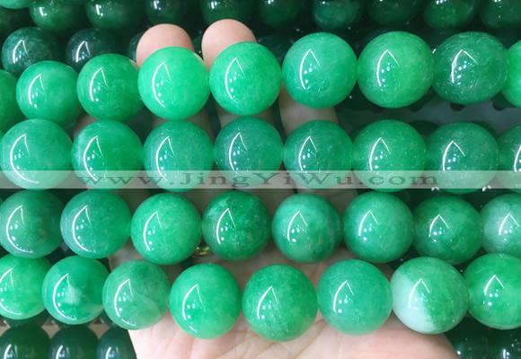LSBS637 15 inches 18mm round malaysian jade gemstone beads wholesale