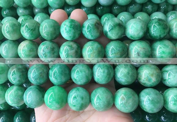 LSBS638 15 inches 18mm round malaysian jade gemstone beads wholesale