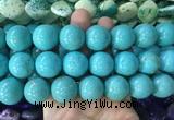 LSBS662 15 inches 20mm round howlite turquoise gemstone beads wholesale LSBS662 15 inches 20mm round howlite turquoise gemstone beads wholesale