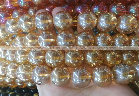 LSBS677 15 inches 18mm round synthetic crystal gemstone beads wholesale