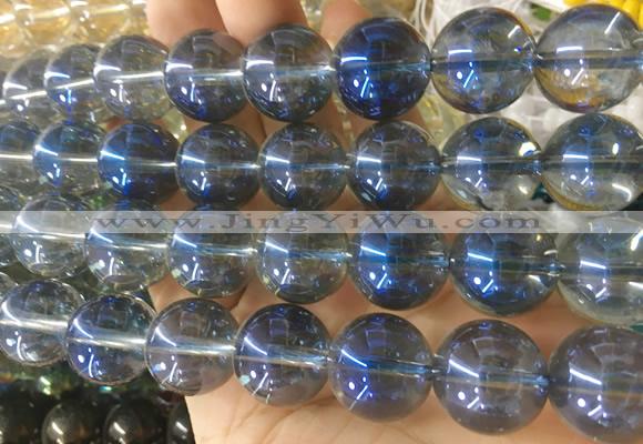 LSBS680 15 inches 18mm round synthetic crystal gemstone beads wholesale