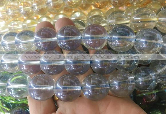 LSBS681 15 inches 18mm round synthetic crystal gemstone beads wholesale