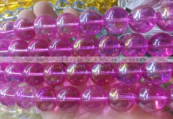 LSBS685 15 inches 18mm round synthetic crystal gemstone beads wholesale