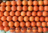 LSBS726 15 inches 14mm round howlite turquoise gemstone beads wholesale