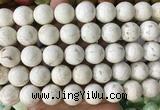 LSBS742 15 inches 16mm round howlite turquoise gemstone beads wholesale