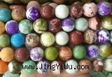 LSBS758 15 inches 16mm round howlite turquoise gemstone beads wholesale