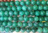 LSBS764 15 inches 14mm round agate gemstone beads wholesale