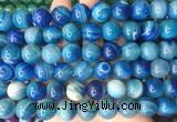 LSBS767 15 inches 14mm round agate gemstone beads wholesale