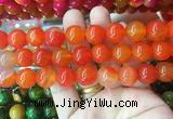 LSBS782 15 inches 14mm round agate gemstone beads wholesale
