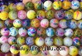 LSBS785 15 inches 14mm round agate gemstone beads wholesale