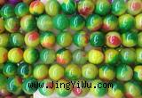 LSBS792 15 inches 14mm round agate gemstone beads wholesale