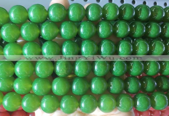 LSBS825 15 inches 14mm round candy jade gemstone beads wholesale