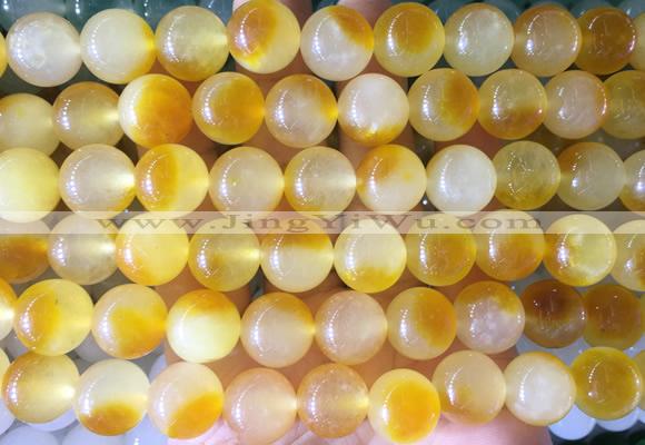 LSBS830 15 inches 14mm round candy jade gemstone beads wholesale