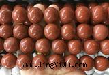 LSBS926 15 inches 18mm round red jasper gemstone beads wholesale
