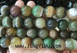 LSBS929 15 inches 18mm round banded agate gemstone beads wholesale LSBS929 15 inches 18mm round banded agate gemstone beads wholesale