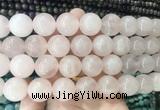 LSBS94 15 inches 16mm round rose quartz gemstone beads wholesale