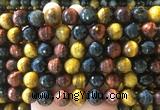 LSBS968 15 inches 14mm faceted round colorful tiger eye gemstone beads wholesale LSBS968 15 inches 14mm faceted round colorful tiger eye gemstone beads wholesale