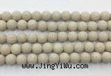 LVBS15 6mm, 8mm, 10mm, 12mm, 14mm, 16mm, 18mm & 20mm round belge lava beads