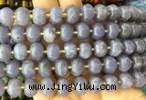 MEBS08 15 inches 8*12mm pumpkin lepidolite beads wholesale