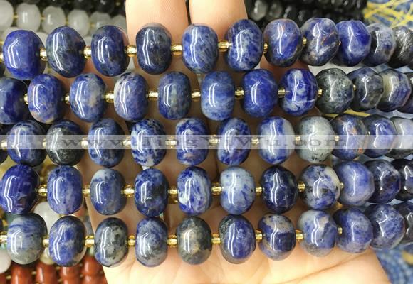 MEBS11 15 inches 8*12mm pumpkin sodalite beads wholesale